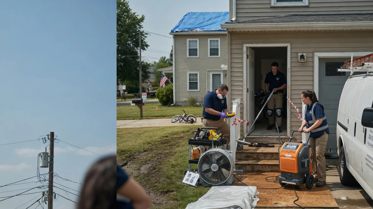 Water Damage Repair in Rheems, PA near me